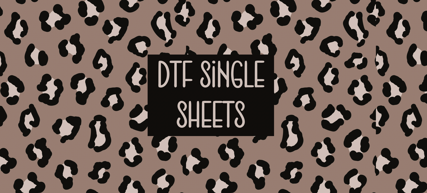 DTF Single Sheets